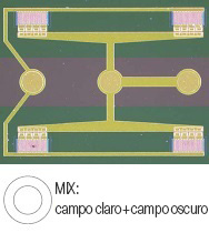 Estructura en oblea semiconductora: MIX