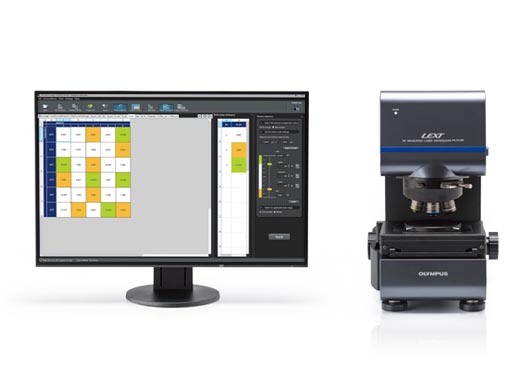 Microscope OLS5100 et outil « Smart Experiment Manager »