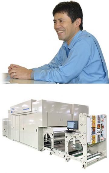 Think Laboratory’s FXIJ inkjet printing system