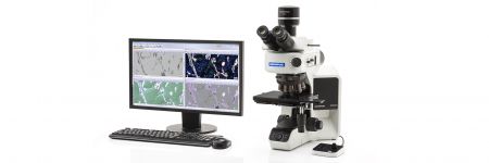 Olympus microscope and analysis software