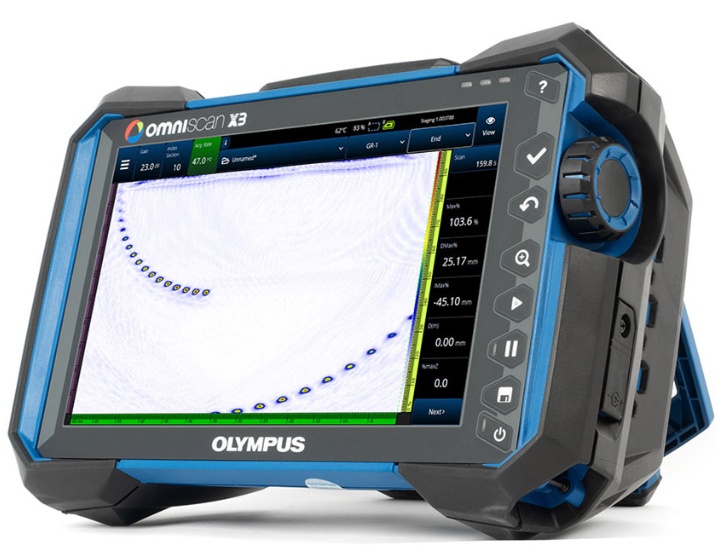 OmniScan X3 phased array and TFM ultrasonic testing machine