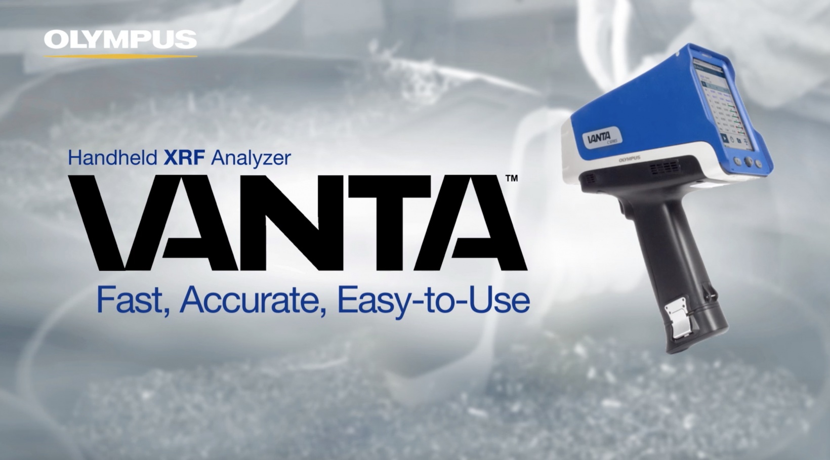 Vanta Handheld XRF Spectrometer: Vanta XRF Series | Olympus